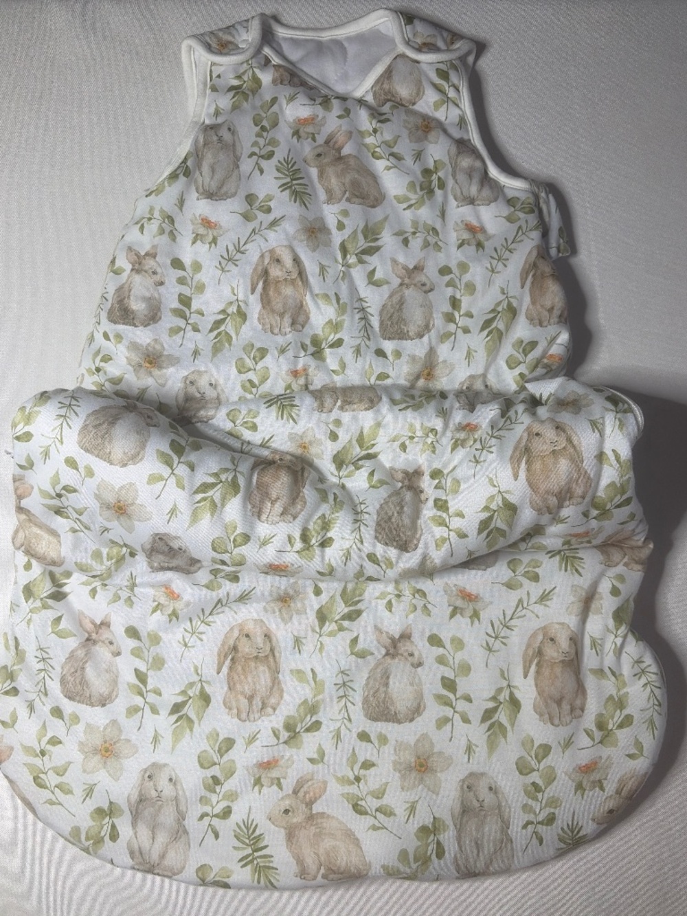 Baby Bunny Quilted Sleeper size medium